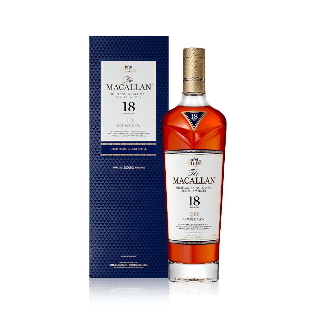 MACALLAN 18YR DOUBLE OAK CASK 750ML