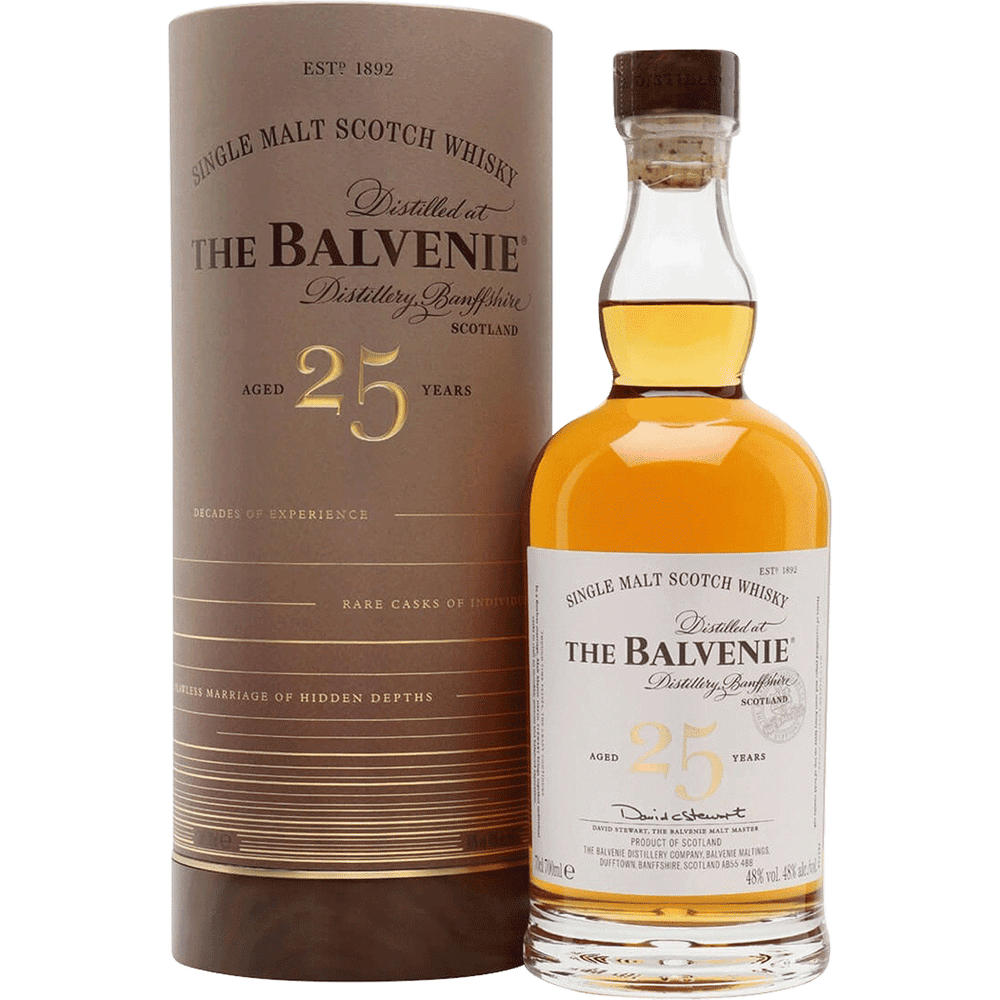 BALVENIE 25YR RARE CASK 750ML