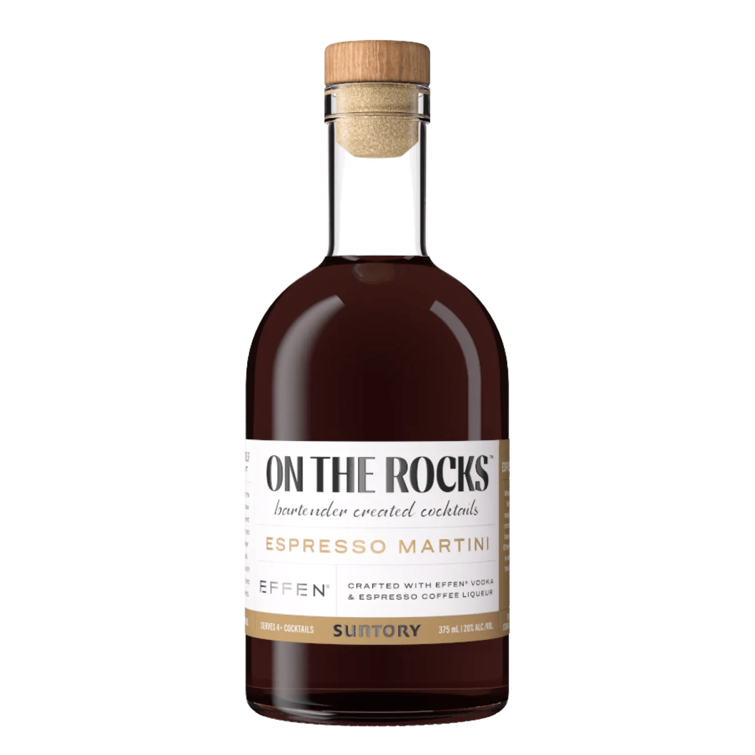 ON THE ROCK ESPRESSO MARTINI EFFEN 375ML