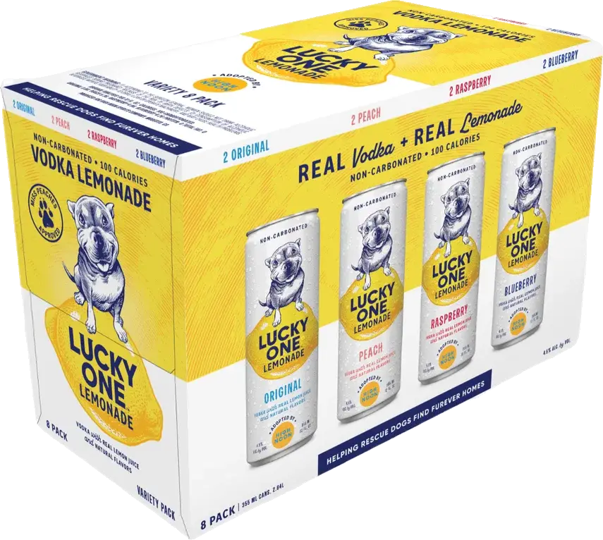 LUCKY ONE VARIETY 8 PACK 355ML