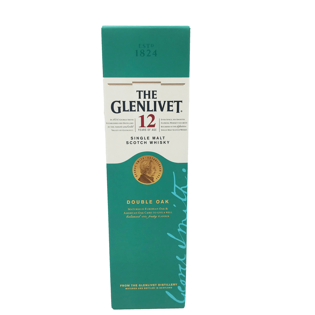 GLENLIVET 12YR DOUBLE OAK 750ML