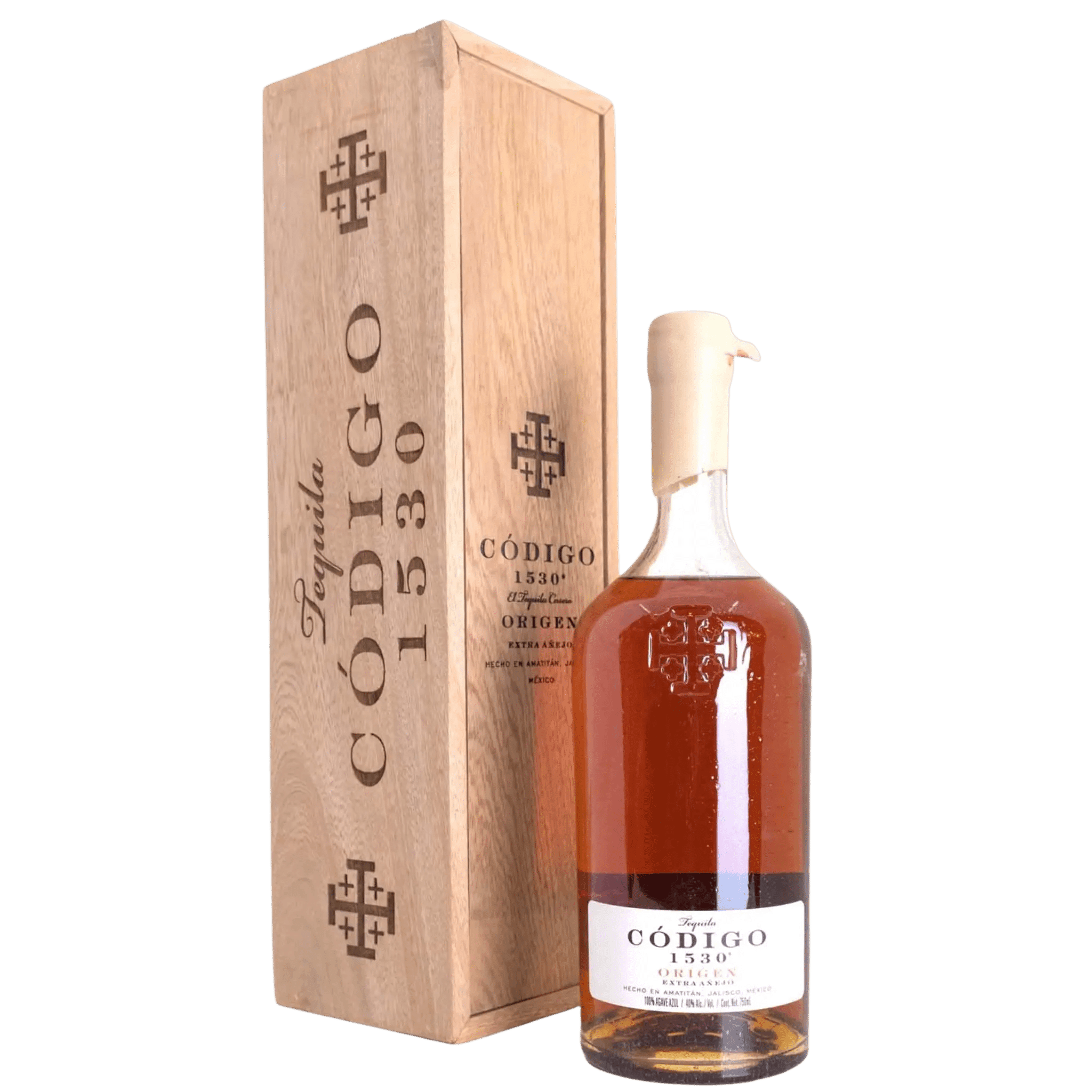 CODIGO 1530 TEQUILA EXTRA ANEJO ORIGEN 750ML