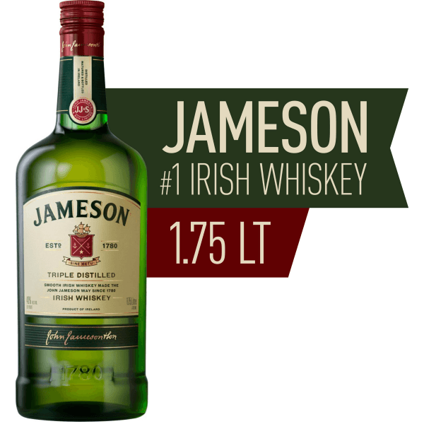 JAMESON IRISH 80 1.75L