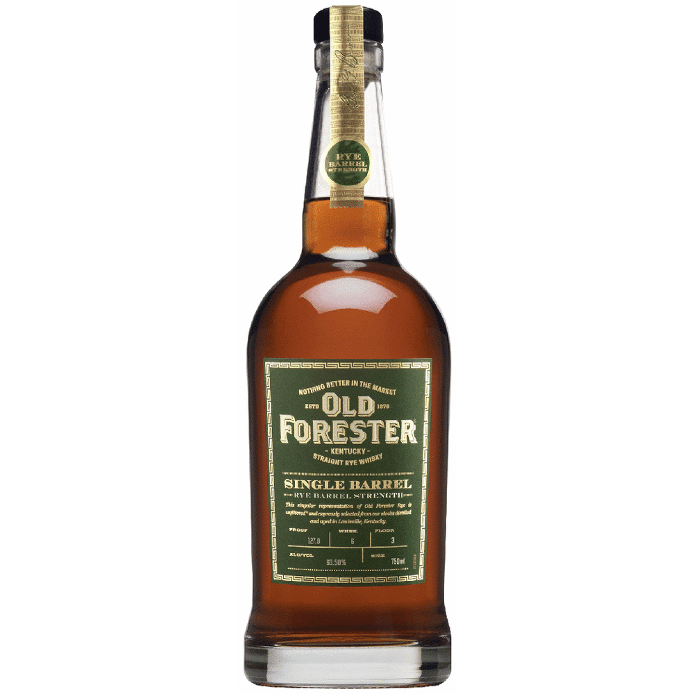 OLD FORESTER SINGLE BARREL RYE 131.2 PF 750ML