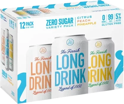 LONG DRINK ZERO SUGAR 12PACK 355ML
