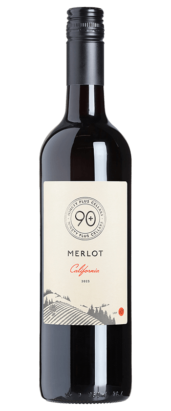 NINETY CELLARS MERLOT CALIFORNIA LOT92 750ML