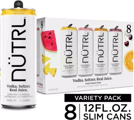NUTRL FRUIT VARIETY 8 PACK 355ML
