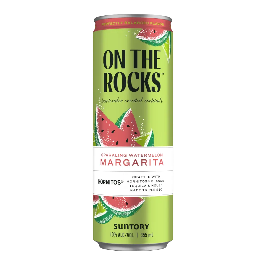 ON THE ROCK MARGARITA SPARKLING WATERMELON 355ML