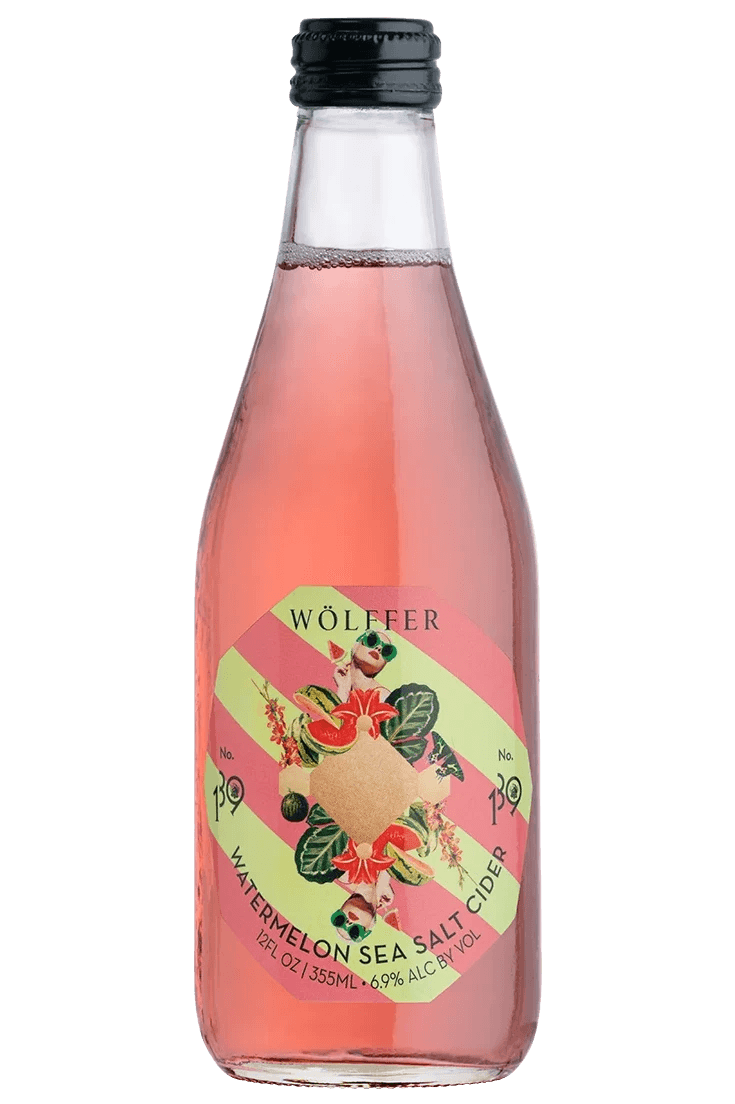 WOLFFER CIDER WATERMELON SEA SALT 355ML