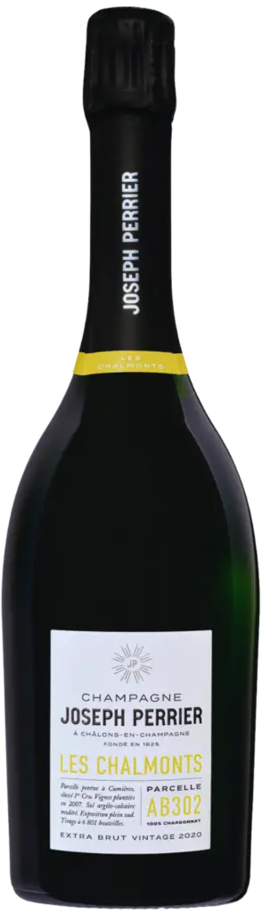 JOSEPH PERRIER LES CHALMONTS EXTRA BRUT VINTAGE 2020 PARCELLE AB302 750ML