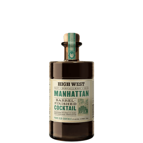 HIGH WEST CKTL MANHATTAN 375ML