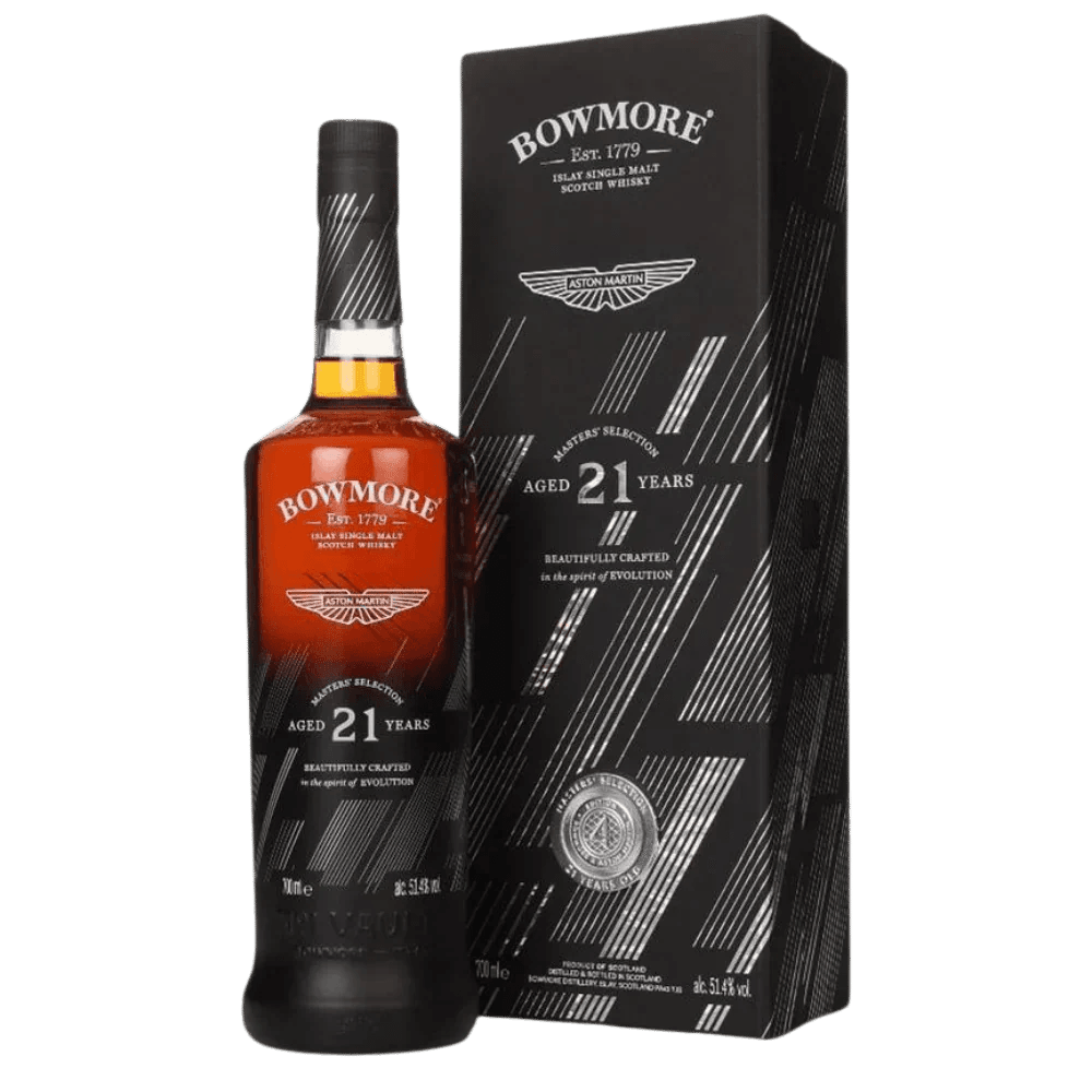BOWMORE ISLAY 21YRS ASTON MARTIN NO.4 750ML