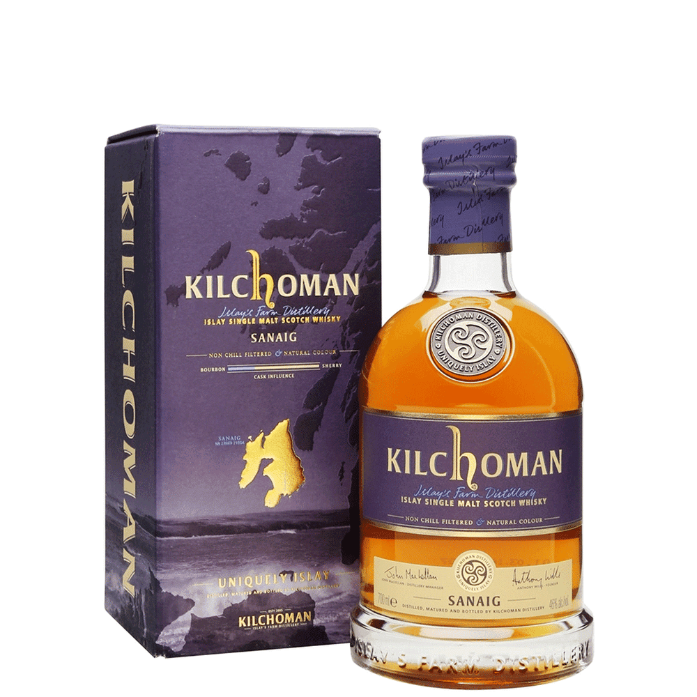 KILCHOMAN SANAIG ISLAY SINGLE MALT SCOTCH 750ML