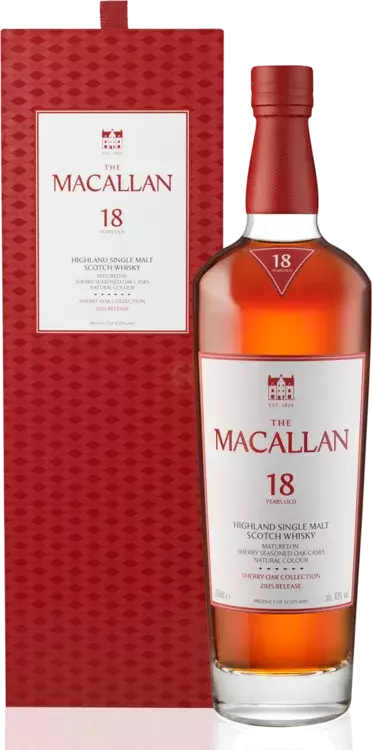 MACALLAN 18YR SHERRY OAK CASK 750ML