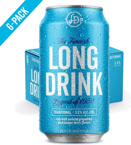 LONG DRINK TRADITIONAL CITRUS 6PACK 355ML