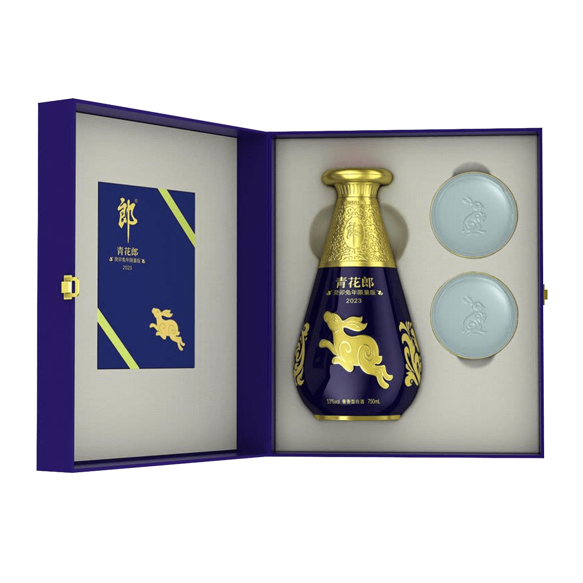 QING HUA LANG (RABBIT)53% 750ML
