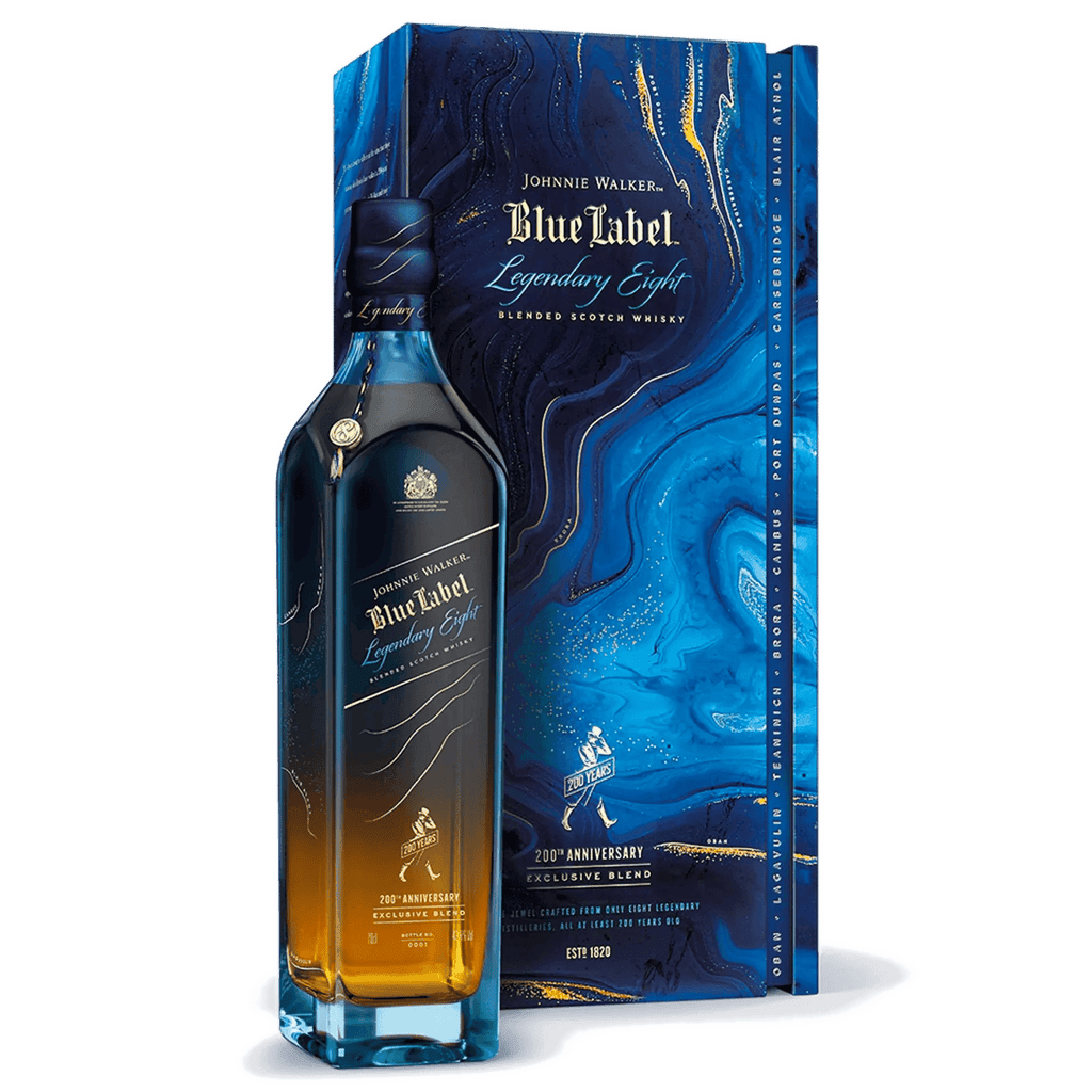 JOHNNIE WALKER BLUE LABEL LEGENDARY EIGHT 750ML