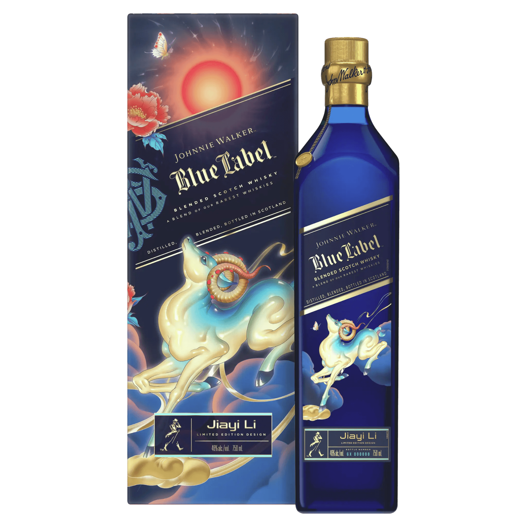 JOHNNIE WALKER BLUE LABEL YEAR OF GOAT 750ML