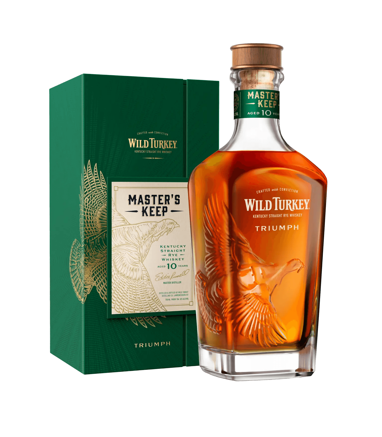 WILD TURKEY RYE MASTER KEEP TRIUMPH 10YR 750ML