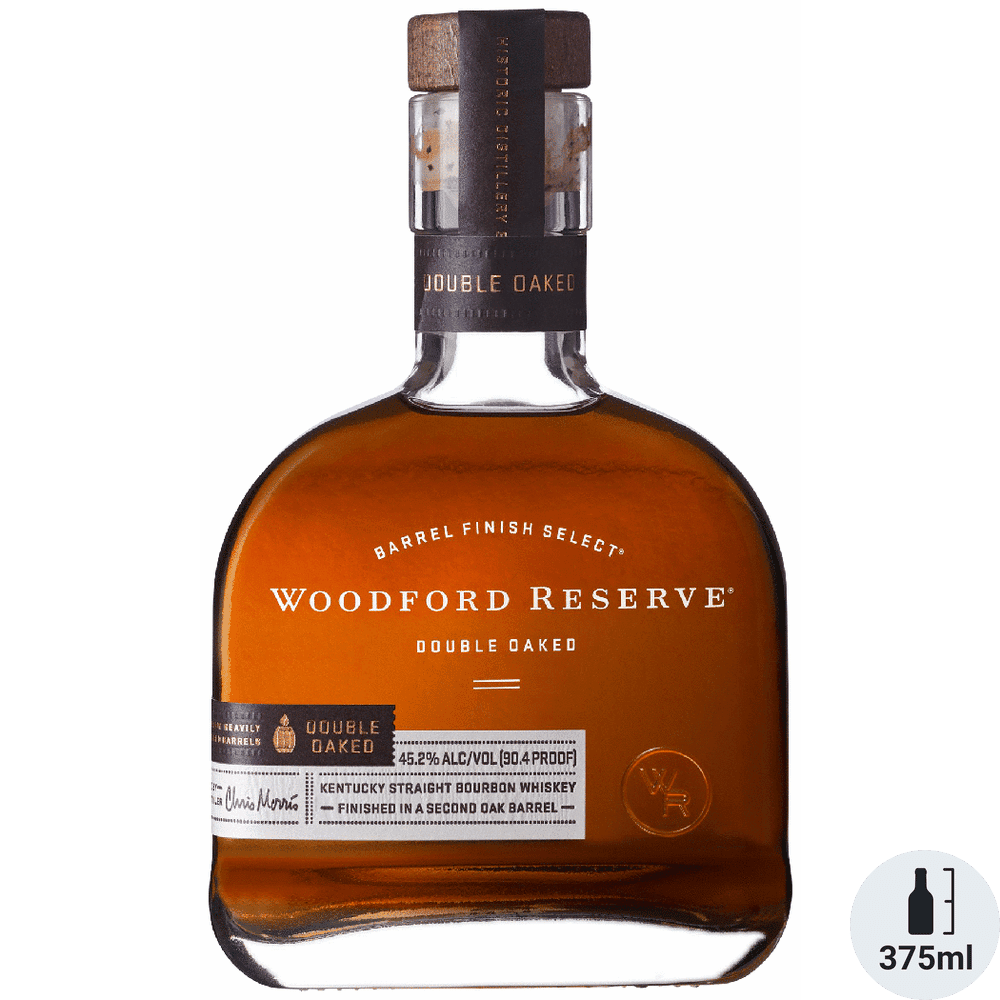 WOODFORD RESERVE DOUBLE OAKED KENTUCKY STRAIGHT BOURBON 375ML