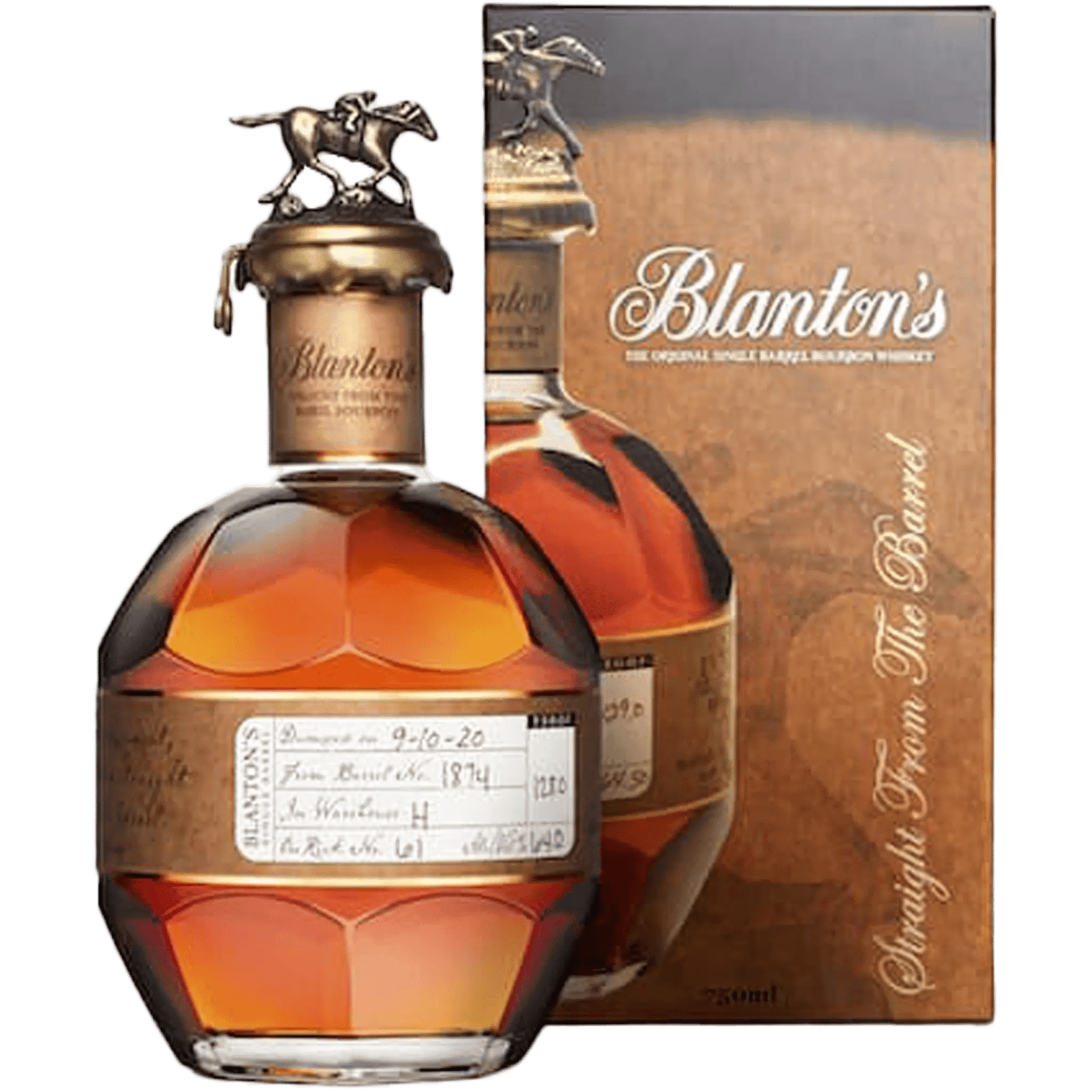 BLANTON'S SINGLE BARREL STRAIGHT FROM THE BARREL  750ML