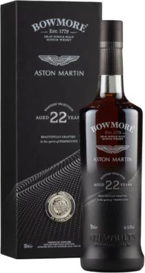 BOWMORE ISLAY 22YRS ASTON MARTIN NO.3 750ML