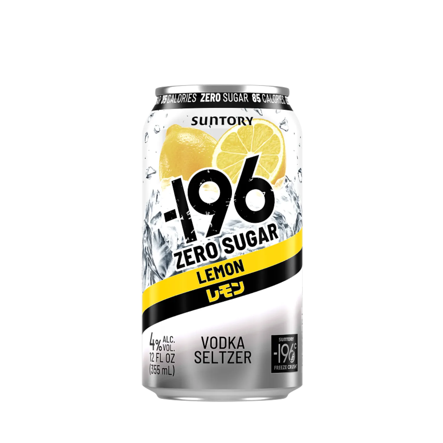 SUNTORY 196 CKTL VODKA LEMON ZERO SUGAR 355ML
