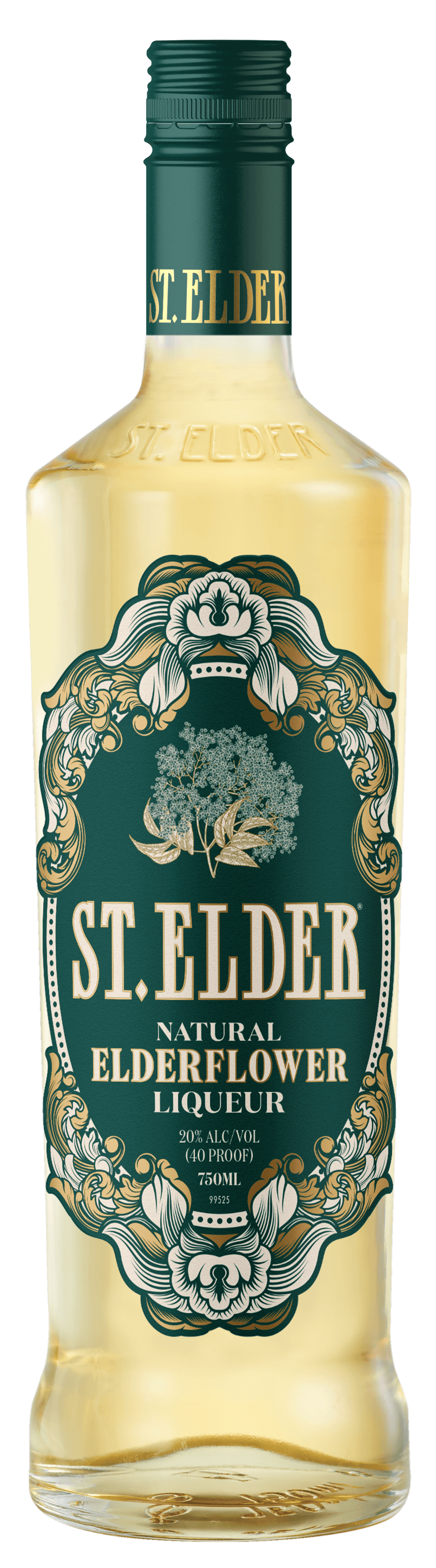 ST ELDER ELDERFLOWER LIQUEUR 750ML