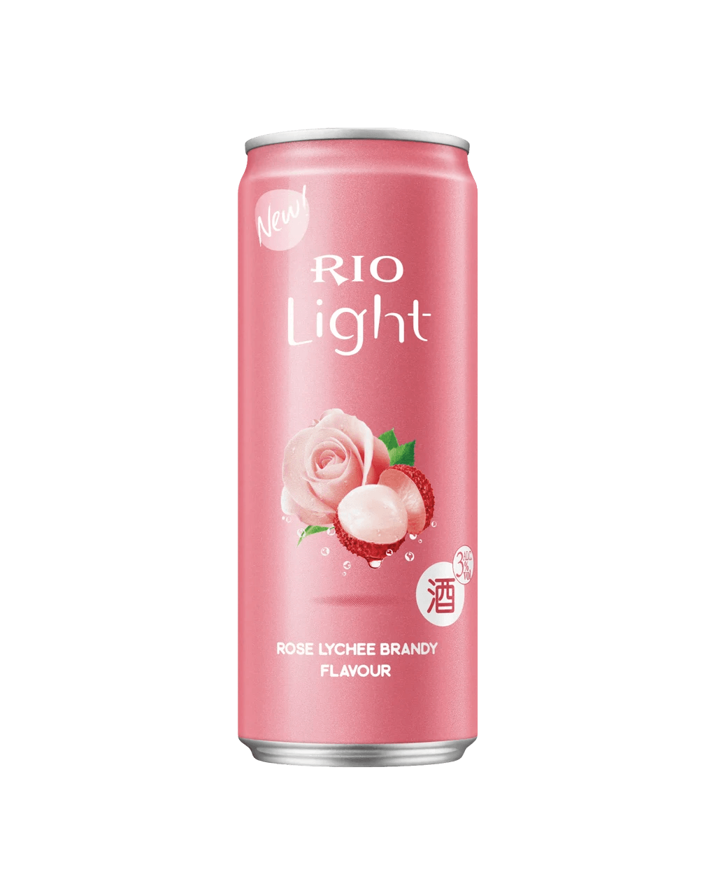 RIO LIGHT LYCHEE ROSE 355ML