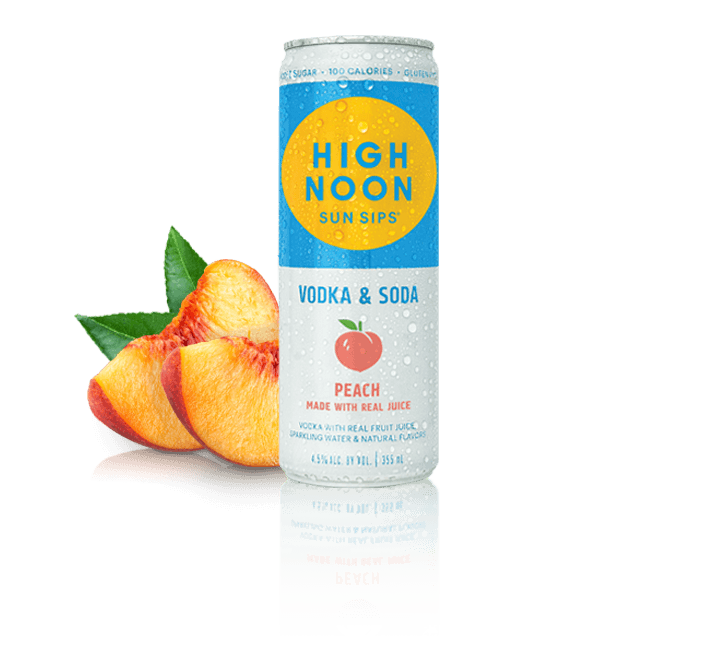 HIGH NOON PEACH 355ML