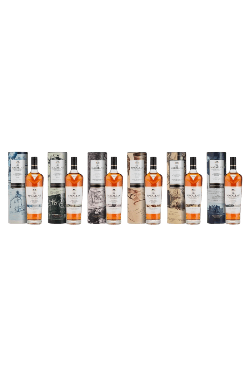 MACALLAN JAMES BOND 007 6BOTTLE SET 750ML