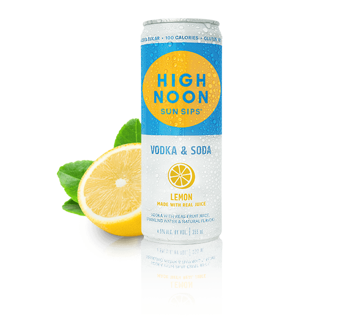HIGH NOON LEMON 355ML