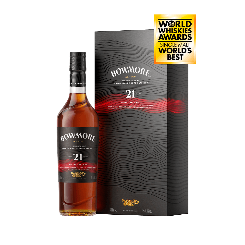 BOWMORE SHERRY OAK 21YRS 700ML