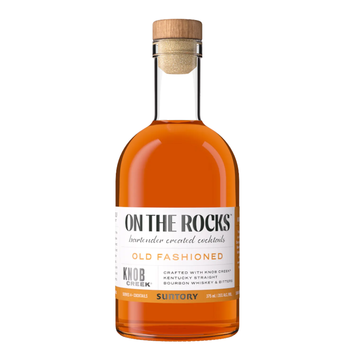 ON THE ROCK OLD FASHIONED KNOB CREEK 375ML